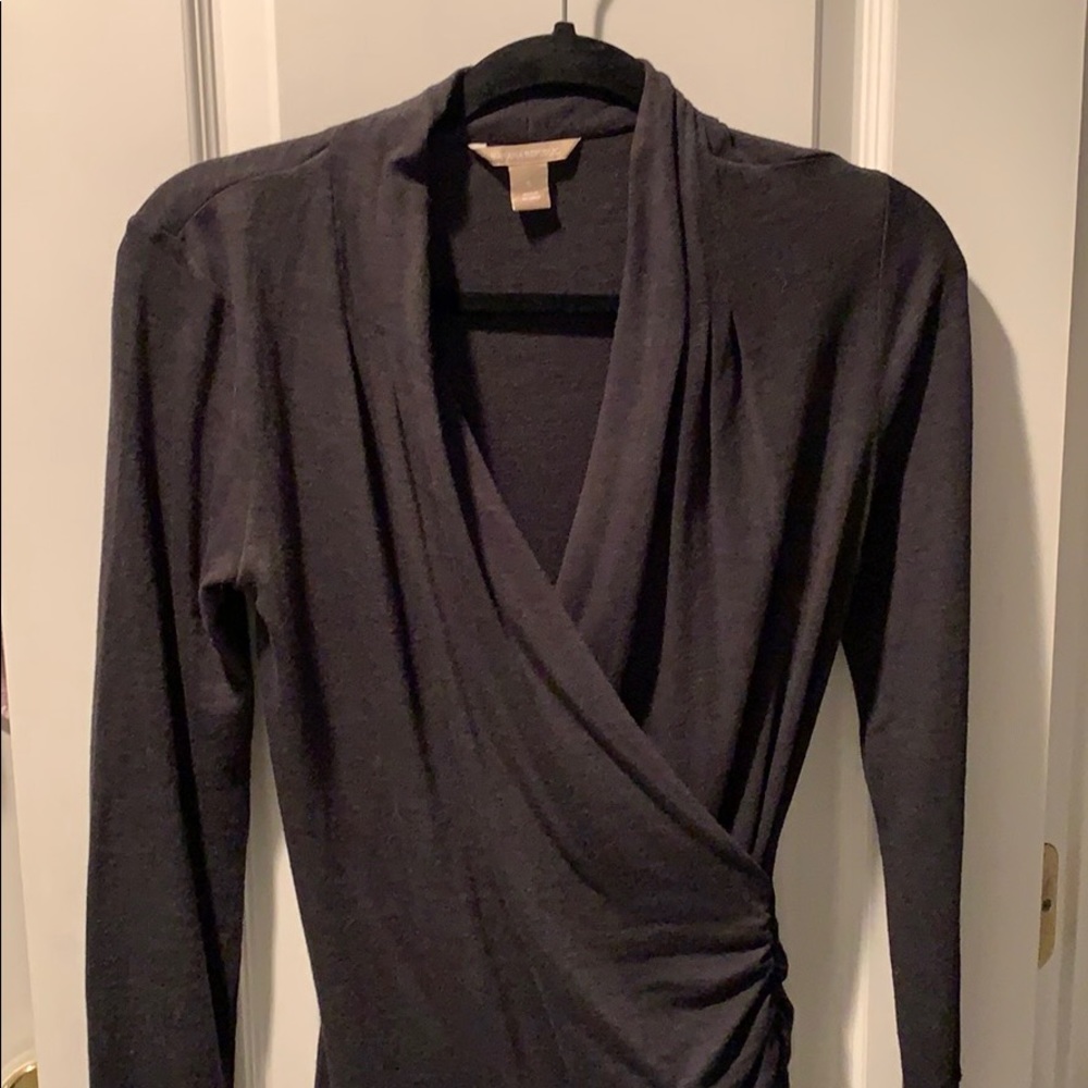 Banana republic sweater wrap dress